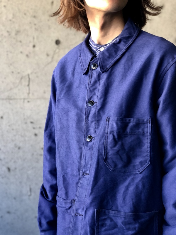 50's FRENCH MOLESKIN JACKET」 - CROUT