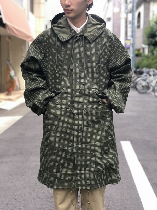 DEADSTOCK 's US ARMY NIGHT CAMOUFLAGE PARKA&TROUSERS   CROUT