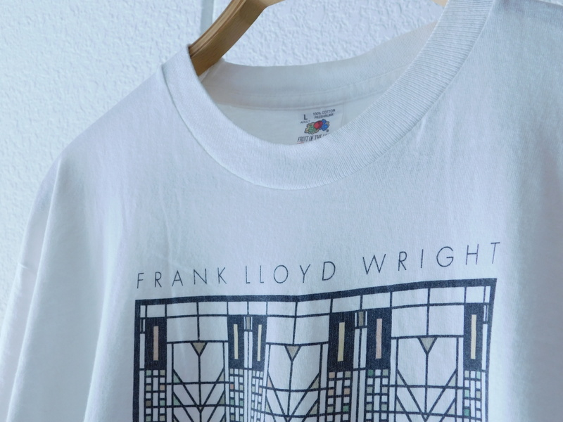 90's FRANK LLOYD WRIGHT T-SHIRTS」 - CROUT