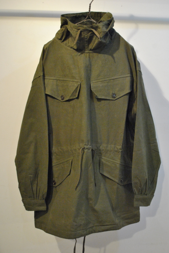 60's Deadstock French Army Smock parka」 - CROUT