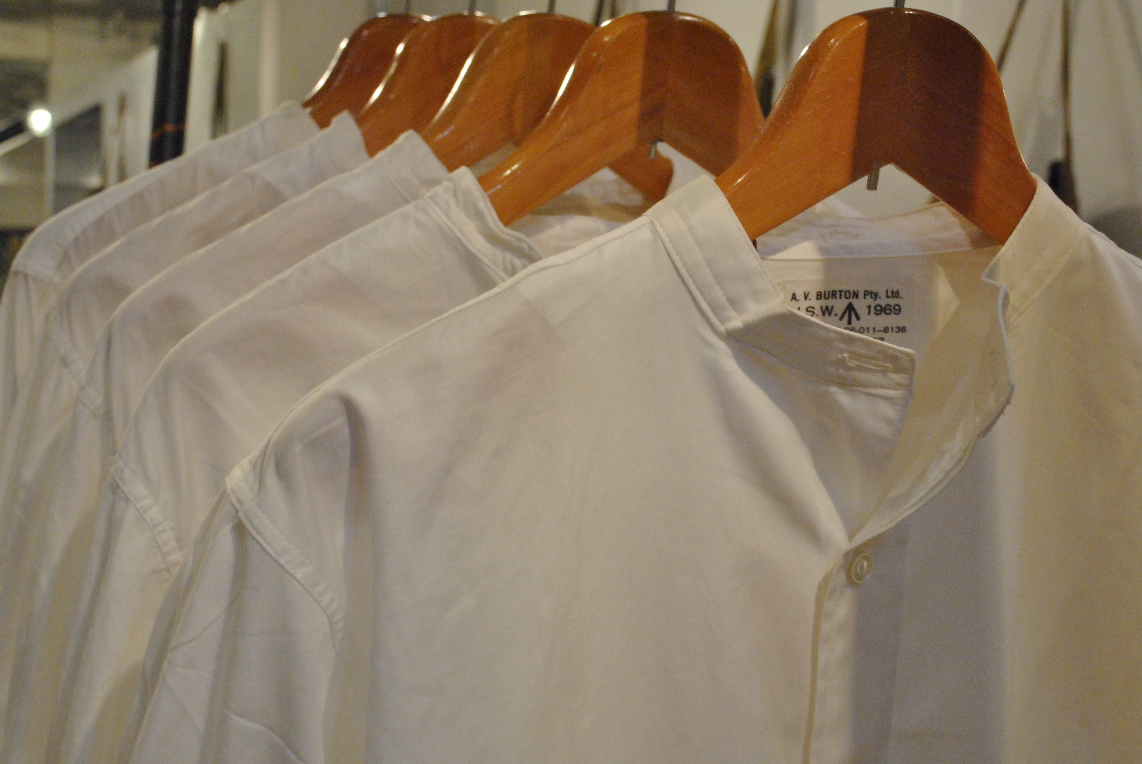 60's Deadstock Australian Military Officer Shirts」 - CROUT