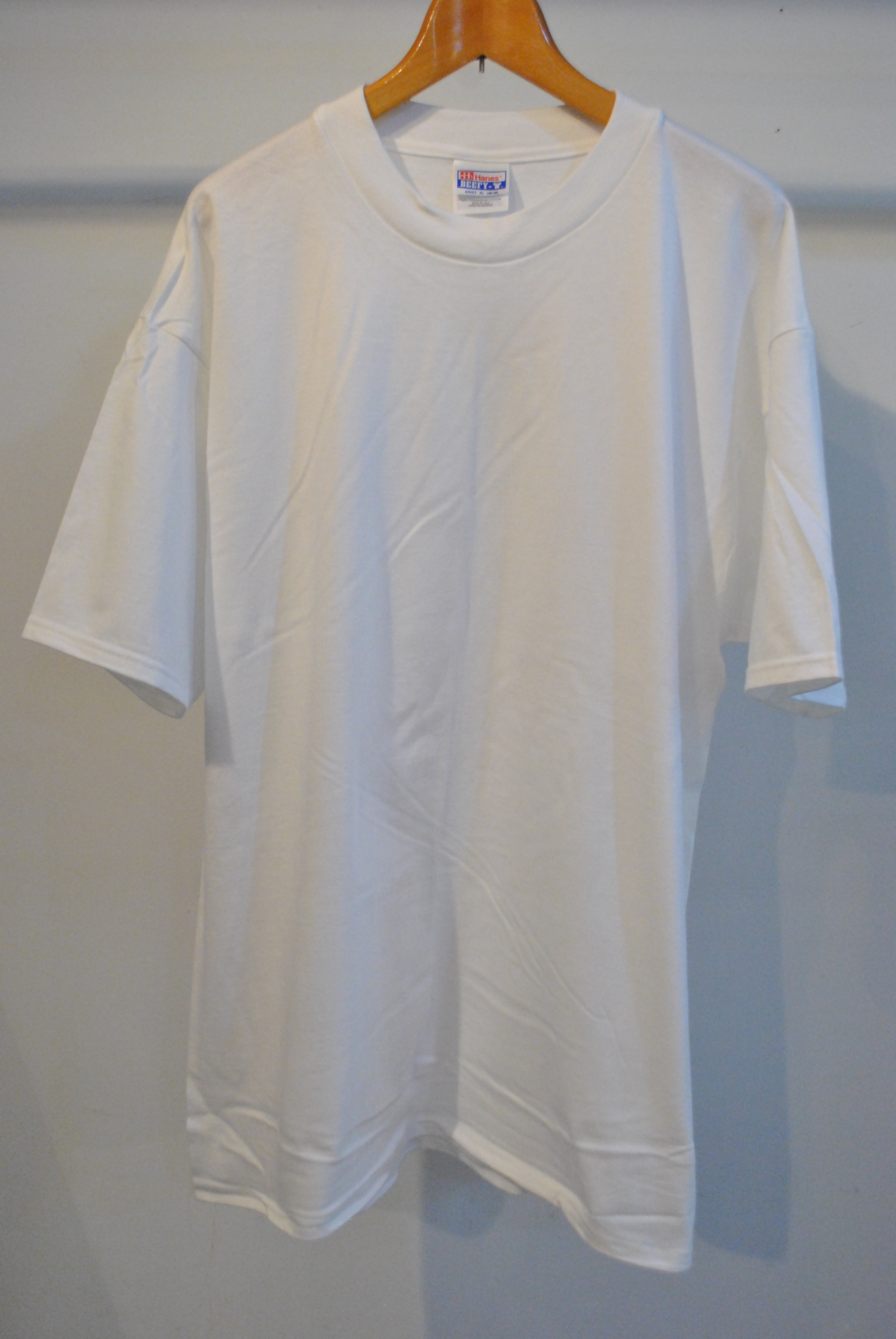 90's dead stock HANES BEEFY T-SHIRTS 」 - CROUT