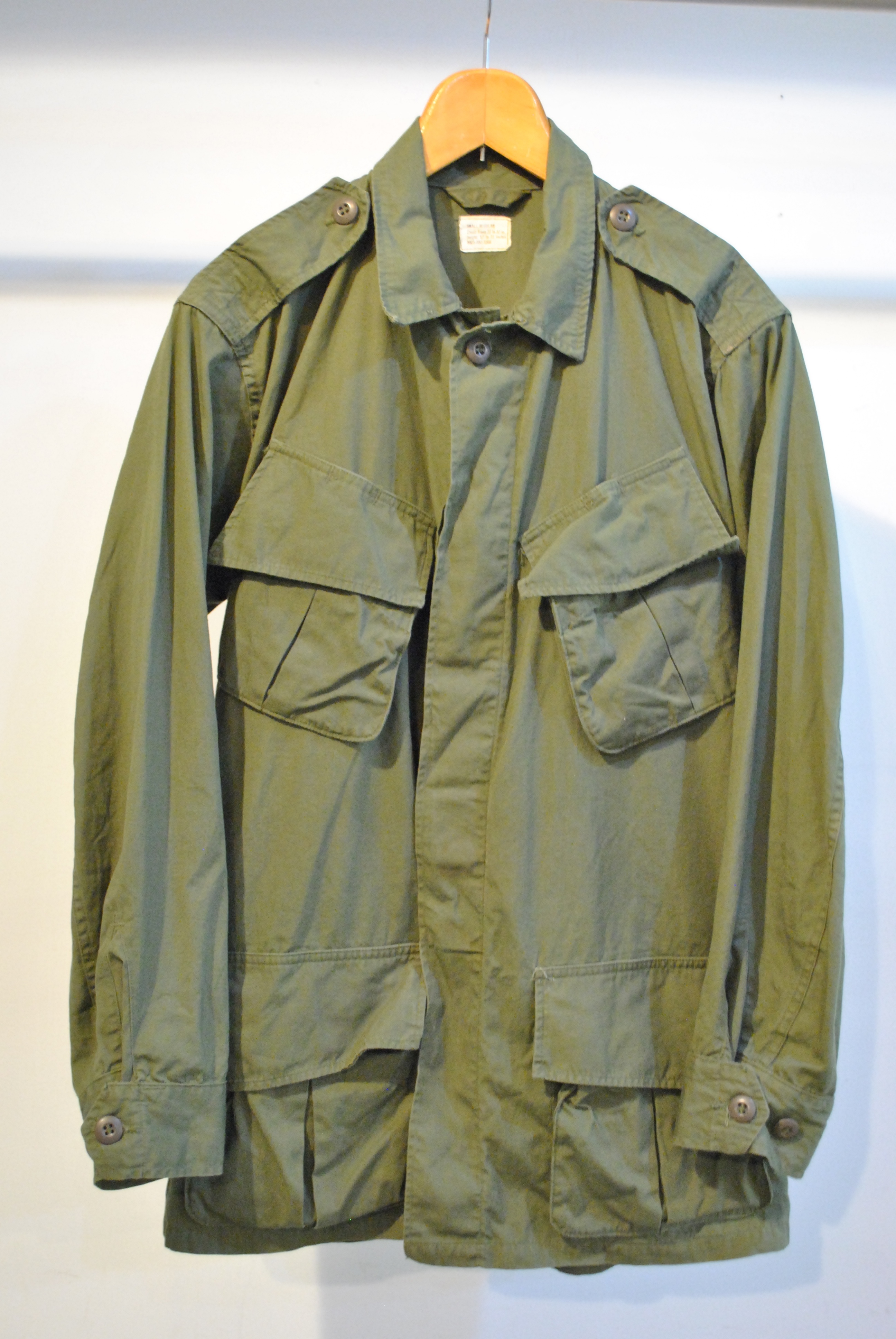 60's US ARMY JUNGLE FATIGUE JACKET 2nd」 - CROUT