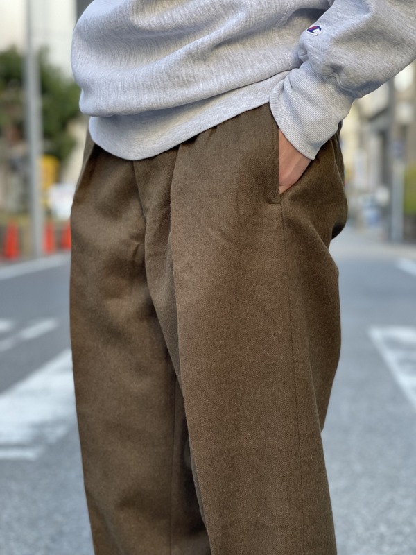 50's DEADSTOCK FRENCH ARMY M52 WOOL TROUSERS」 - CROUT